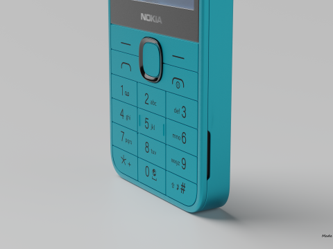 NOKIA 235 4G 2024 3D मॉडल