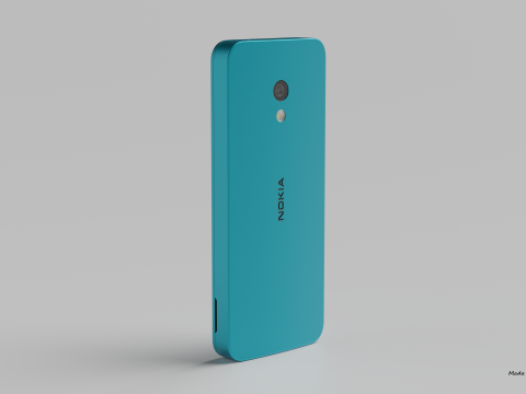 NOKIA 235 4G 2024 3D मॉडल