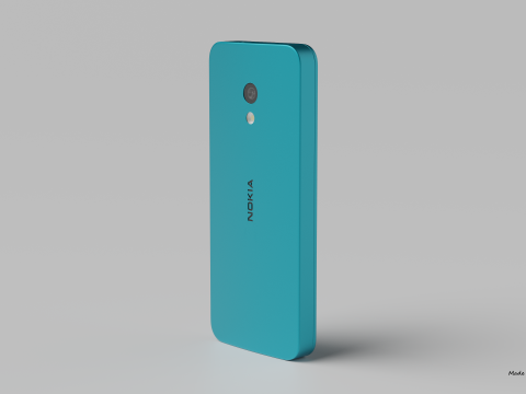 NOKIA 235 4G 2024 3D मॉडल