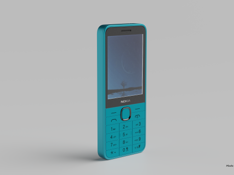 NOKIA 235 4G 2024 3D मॉडल