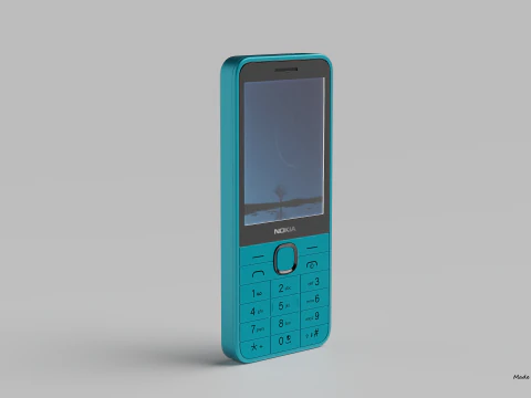 NOKIA 235 4G 2024 3D Model