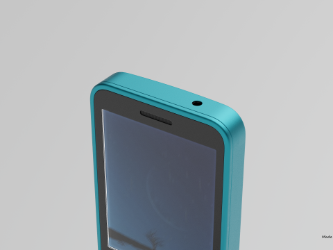 NOKIA 235 4G 2024 3D मॉडल