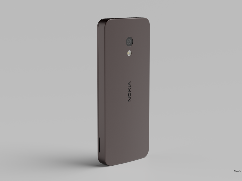 NOKIA 235 4G 2024 3D मॉडल