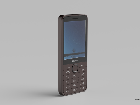 NOKIA 235 4G 2024 3D मॉडल