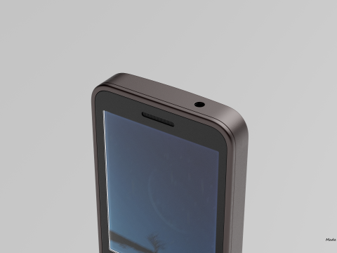 NOKIA 235 4G 2024 3D मॉडल