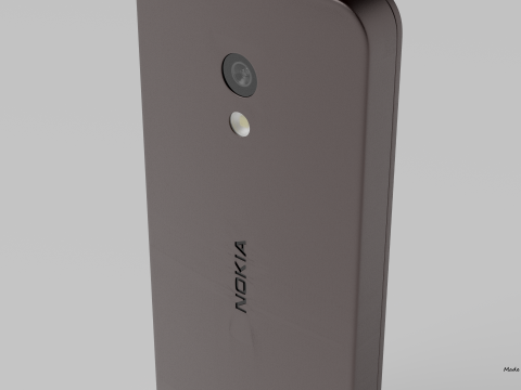NOKIA 235 4G 2024 3D मॉडल