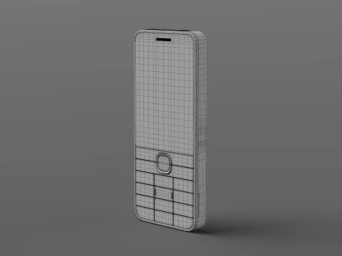 NOKIA 235 4G 2024 3D Model