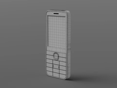 NOKIA 235 4G 2024 3D Model
