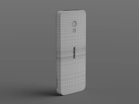 NOKIA 235 4G 2024 3D Model