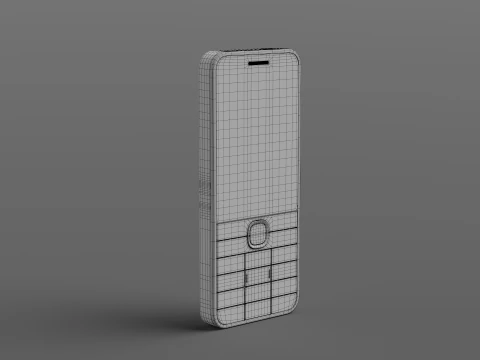 NOKIA 235 4G 2024 3D Model