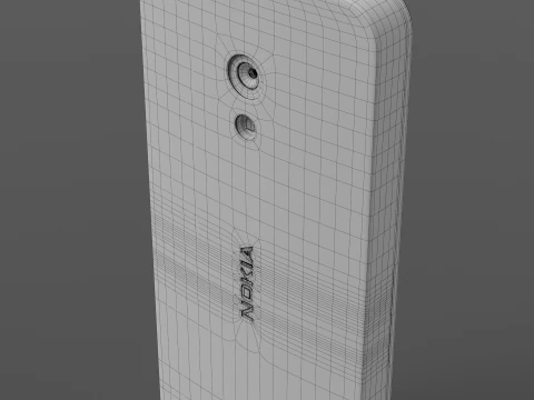 NOKIA 235 4G 2024 3D Model