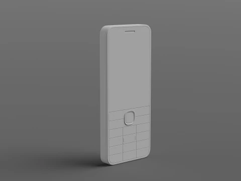 NOKIA 235 4G 2024 3D Model
