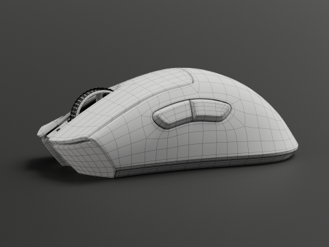 RAZER DEATHADDER V3 PRO 3D Model