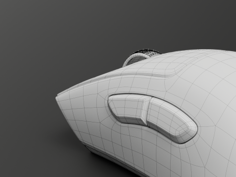 RAZER DEATHADDER V3 PRO 3D Model