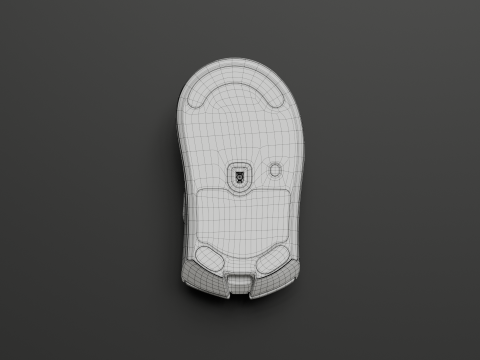 RAZER DEATHADDER V3 PRO 3D Model