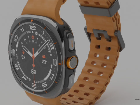 SAMSUNG GALAXY WATCH ULTRA 3D Model