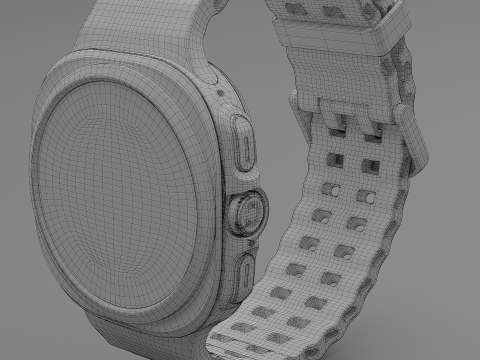 SAMSUNG GALAXY WATCH ULTRA 3D Model