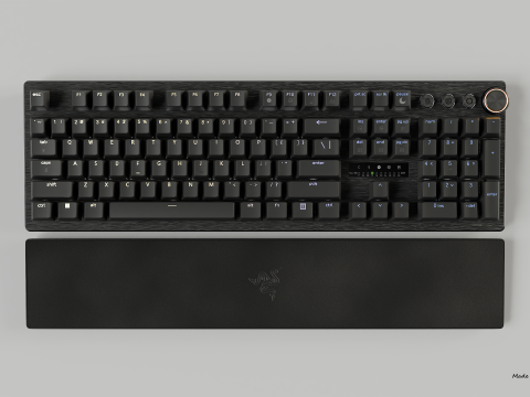 RAZER HUNTSMAN V3 PRO - VERSION US 3D Model
