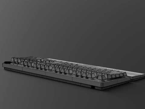 RAZER HUNTSMAN V3 PRO - VERSION US 3D Model