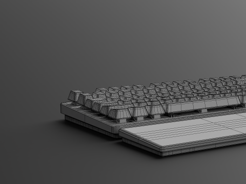 RAZER HUNTSMAN V3 PRO - VERSION US 3D Model