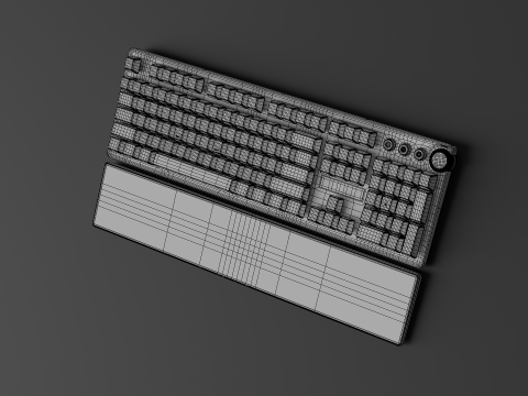 RAZER HUNTSMAN V3 PRO - VERSION US 3D Model