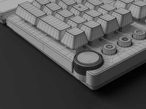RAZER HUNTSMAN V3 PRO - VERSION US 3D Model