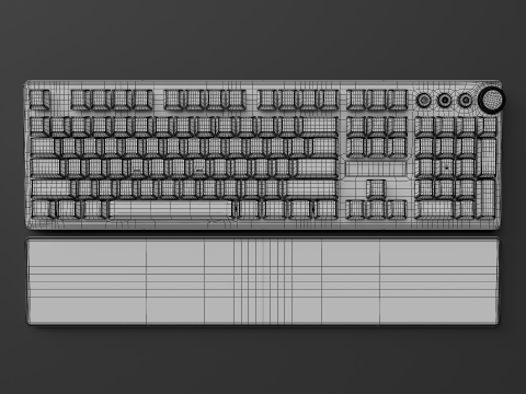 RAZER HUNTSMAN V3 PRO - VERSION US 3D Model