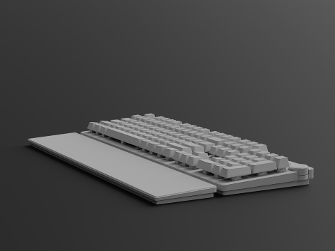 RAZER HUNTSMAN V3 PRO - VERSION US 3D Model