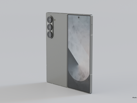 SAMSUNG GALAXY Z FOLD 6 3D 模型