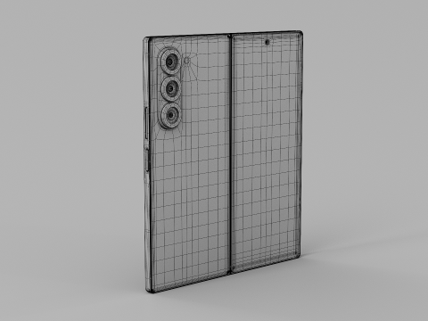 SAMSUNG GALAXY Z FOLD 6 3D 模型