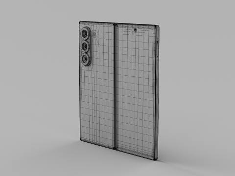 SAMSUNG GALAXY Z FOLD 6 3D 模型