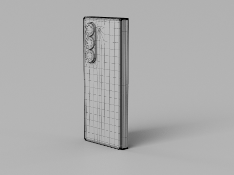 SAMSUNG GALAXY Z FOLD 6 3D 模型