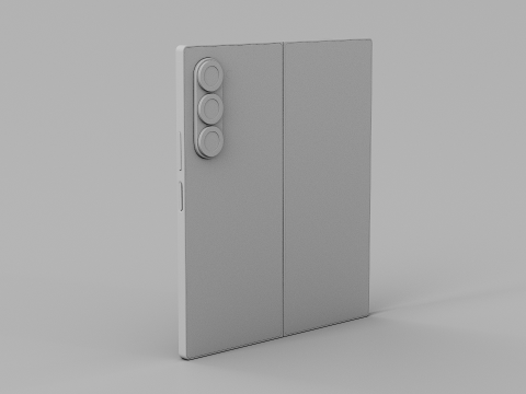 SAMSUNG GALAXY Z FOLD 6 3D 模型