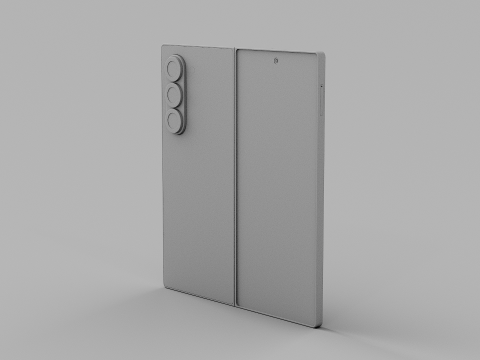 SAMSUNG GALAXY Z FOLD 6 3D 模型