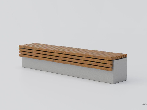 TORD WALL BENCH SEAT 3D Model