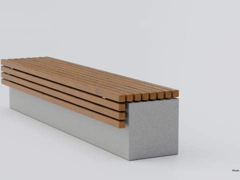 TORD WALL BENCH SEAT 3D Model