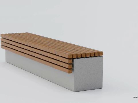 TORD WALL BENCH SEAT 3D Model