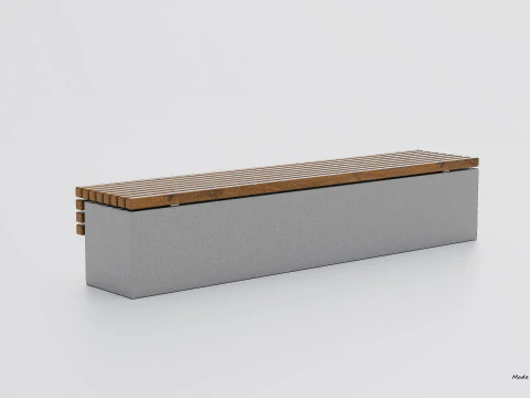 TORD WALL BENCH SEAT 3D Model