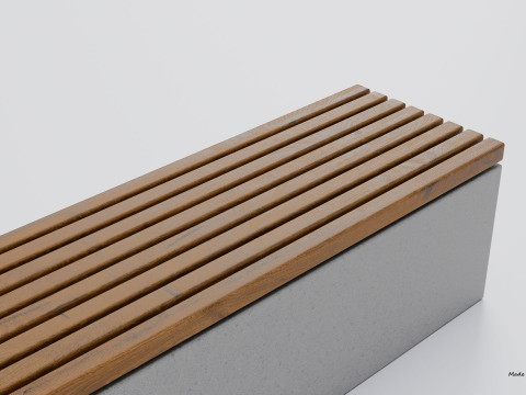 TORD WALL BENCH SEAT 3D Model