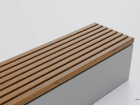 TORD WALL BENCH SEAT 3D Model