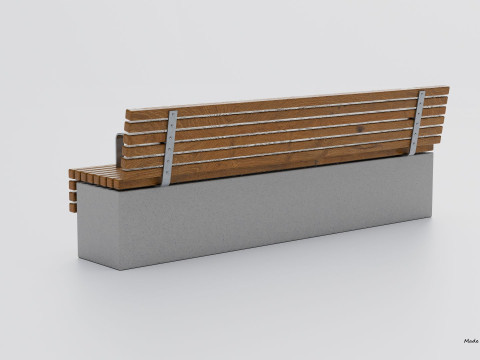 TORD WALL BENCH SEAT 3D Model