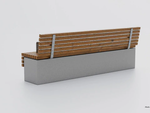 TORD WALL BENCH SEAT 3D Model