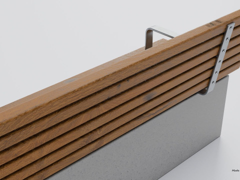 TORD WALL BENCH SEAT 3D Model