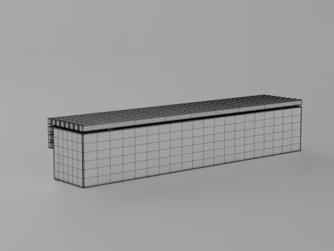TORD WALL BENCH SEAT 3D Model