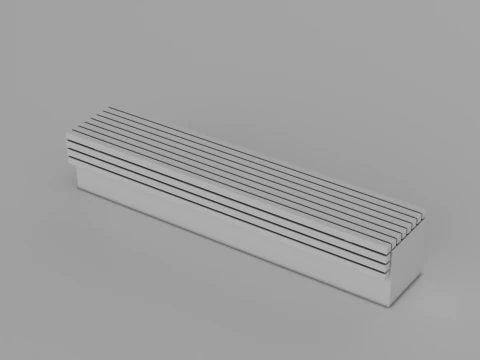 TORD WALL BENCH SEAT 3D Model