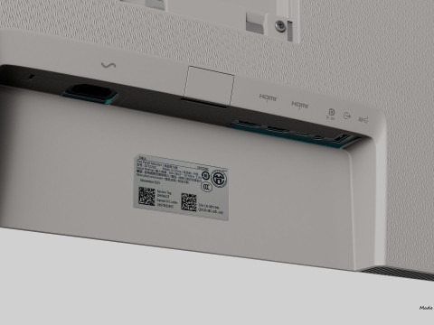 DELL S2722QC 3D Модель
