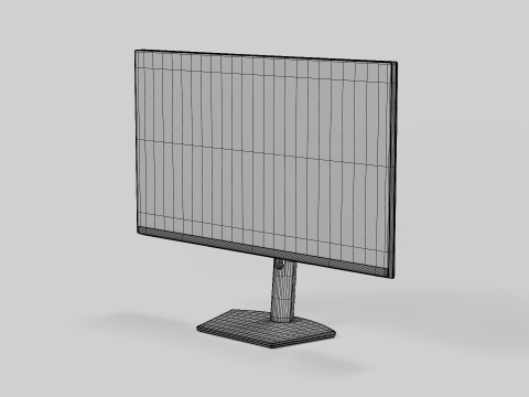 DELL S2722QC 3D Модель