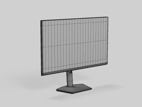 DELL S2722QC 3D Модель