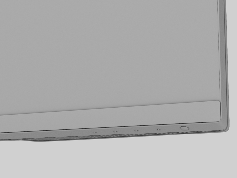 DELL S2722QC 3D Модель