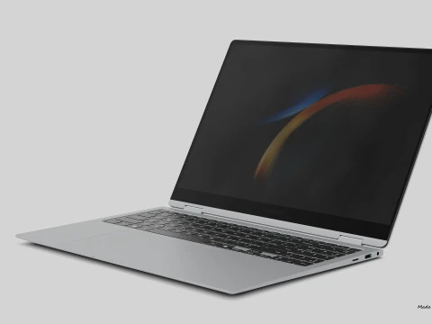 SAMSUNG GALAXY BOOK5 PRO 360 3D Model